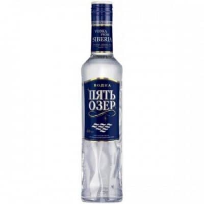 Водка Пять Озер 0.7L pyat-ozer-500-1-600x600-500x500